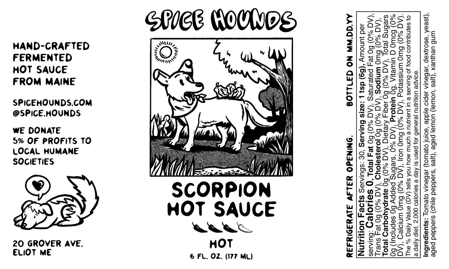 Scorpion Hot Sauce (Hot)