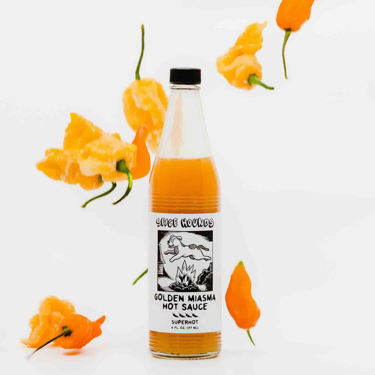 Golden Miasma Hot Sauce (Superhot)